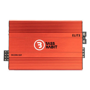 Bass Habit-Spl Elite 2200.5DF 5 canaux Amplificateur-Masori.fr