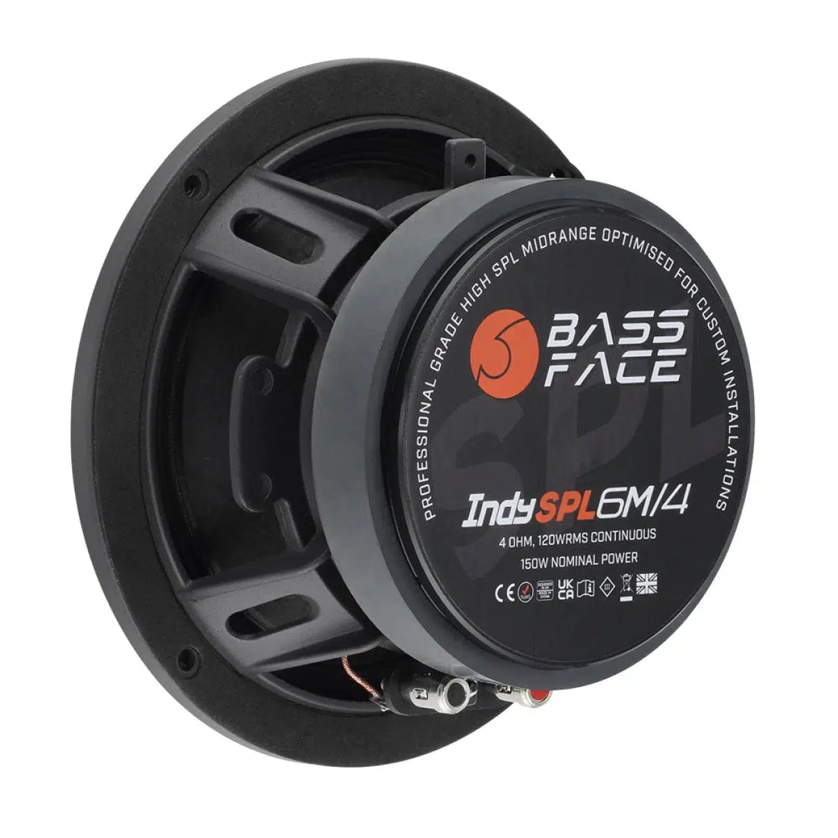 Bassface-Indy SPL6M/4-6.5" (16,5cm) Haut-parleur de grave-médium-Masori.fr