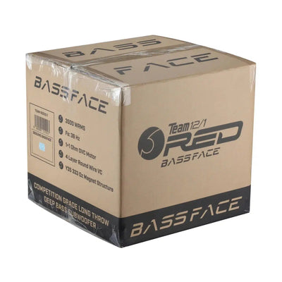 Bassface-Team RED 12-12" (30cm) Subwoofer-Masori.fr
