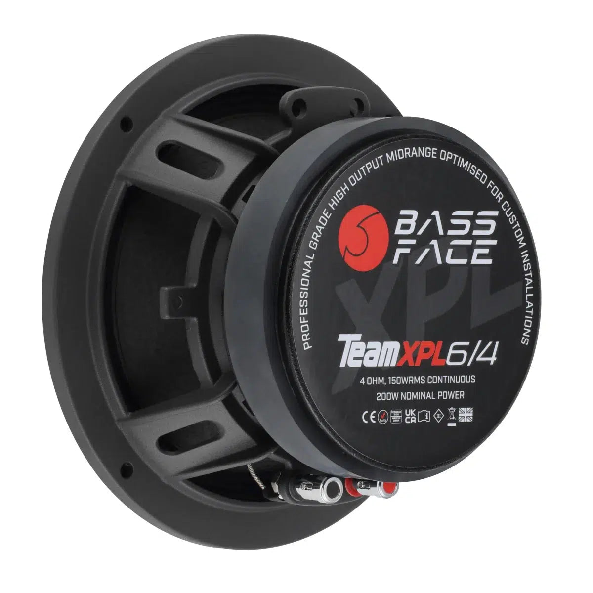 Bassface-Team XPL6/4-6.5" (16,5cm) Haut-parleur de grave-médium-Masori.fr