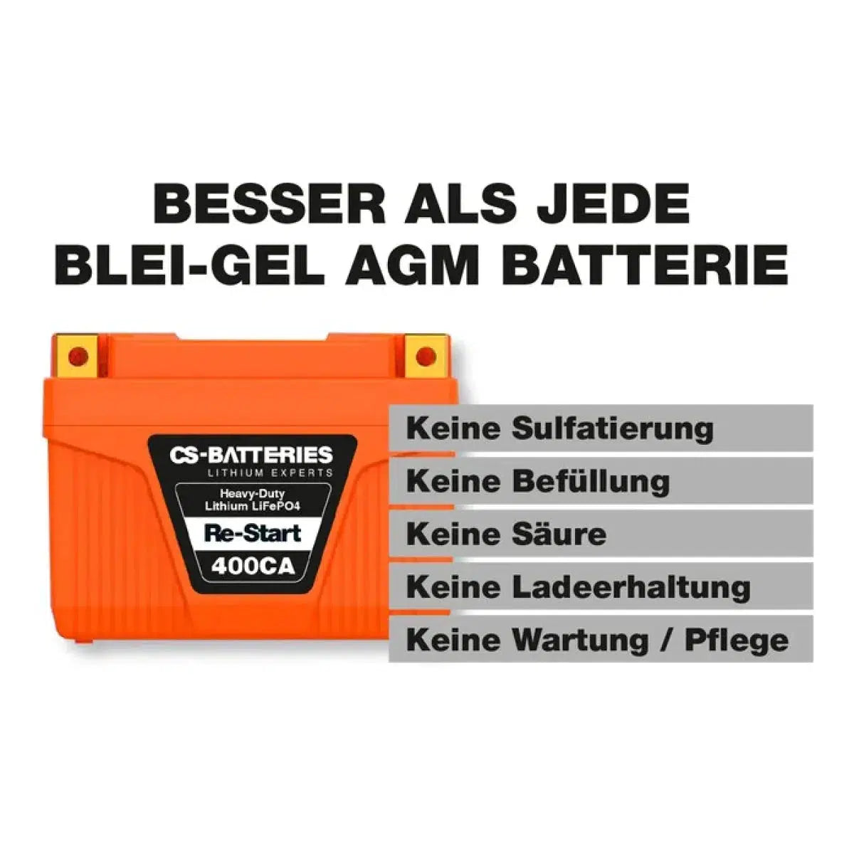 CS-Batteries-HDX-14 - 5Ah LiFePO4-Lithium - LiFePO4-Masori.fr