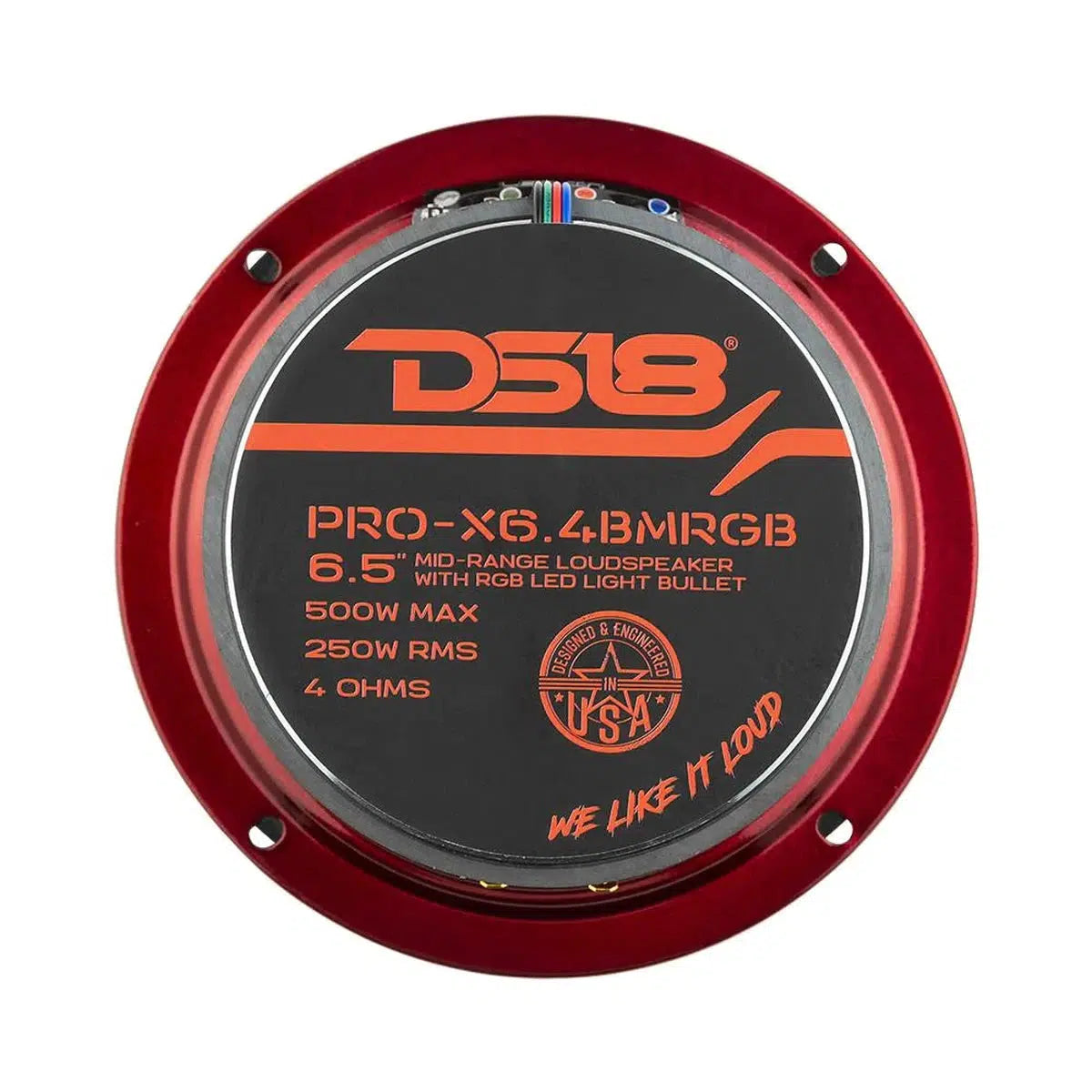 DS18-PRO-X6.4BMRGB-6.5" (16,5cm) Haut-parleur de grave-médium-Masori.fr