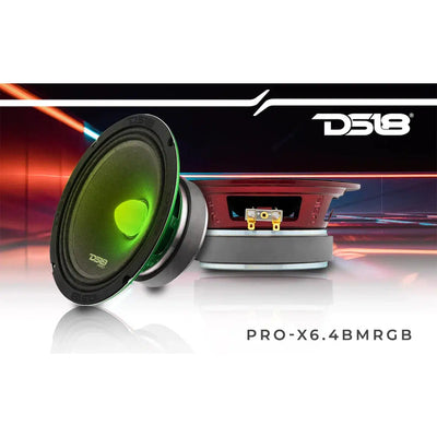 DS18-PRO-X6.4BMRGB-6.5" (16,5cm) Haut-parleur de grave-médium-Masori.fr