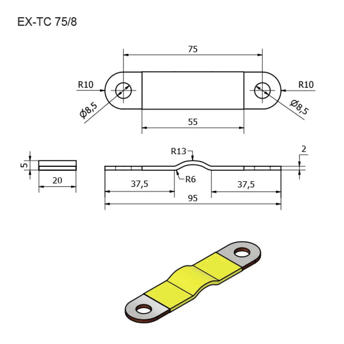 Elerix-EX-TC Terminal Connector-Accessoires pour batteries-Masori.fr