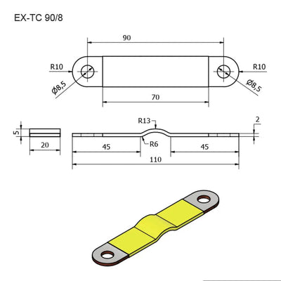 Elerix-EX-TC Terminal Connector-Accessoires pour batteries-Masori.fr