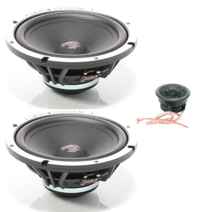 Système audio-HX 165 Dust-4 Actif Evo 3-6.5" (16,5cm) Set d'enceintes-Masori.fr