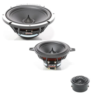 Audio System-HX 165 Phase Evo 3 Ensemble de haut-parleurs à 3 voies-6.5" (16,5cm)-Masori.fr