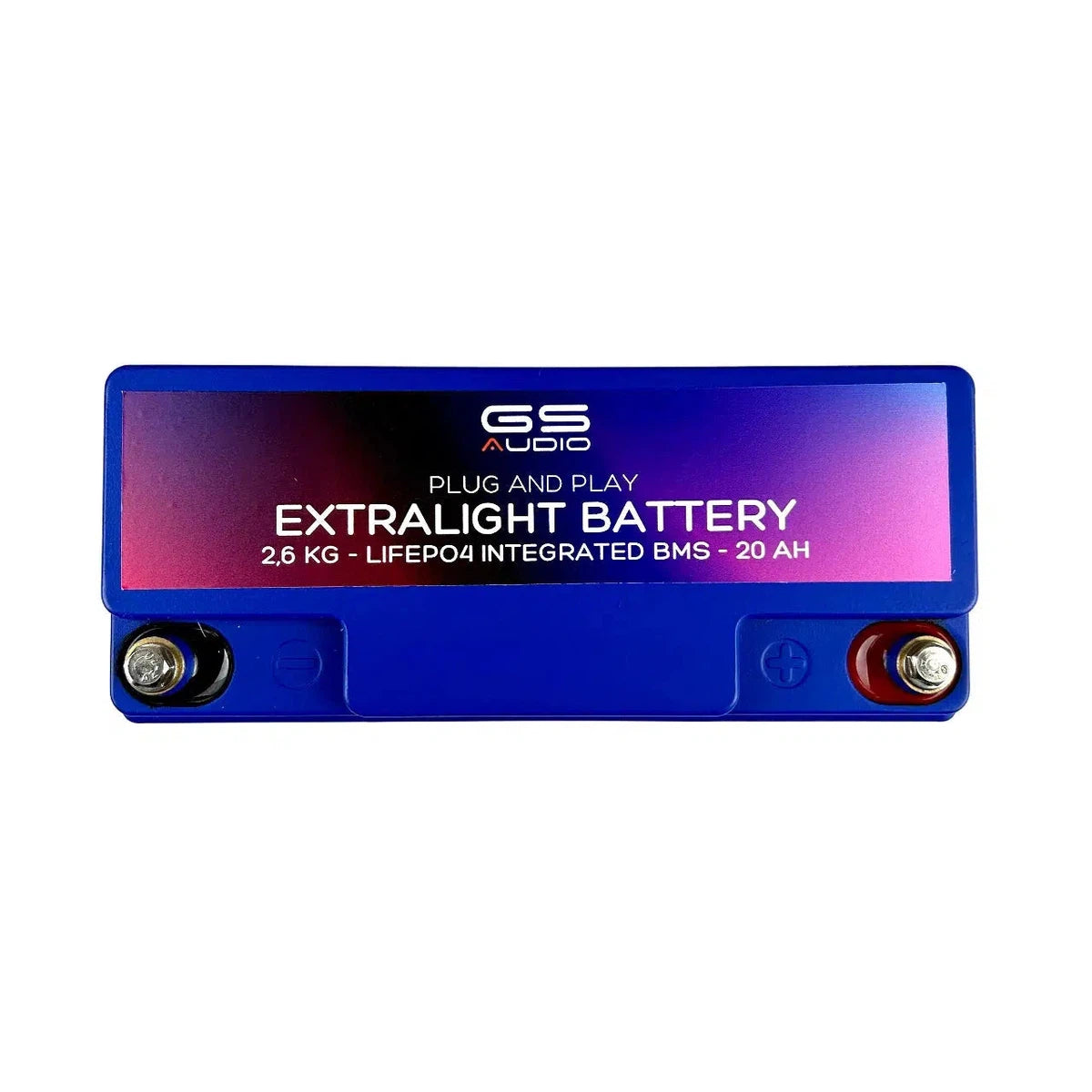 GS Audio-LifePo4 13,2V Extra light 20Ah M5 - LiFePO4-Lithium - LiFePO4-Masori.fr