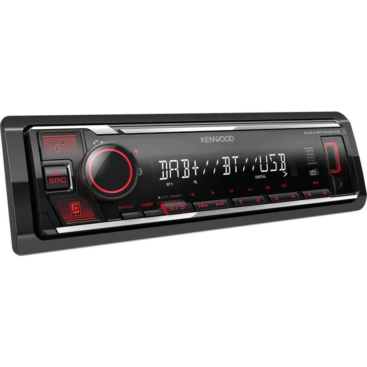 Kenwood-KMMBT408DAB-1-DIN Autoradio-Masori.fr