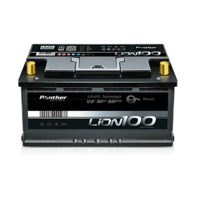 Panthère batteries-LION100 - 100Ah LiFePO4-Lithium - LiFePO4-Masori.fr