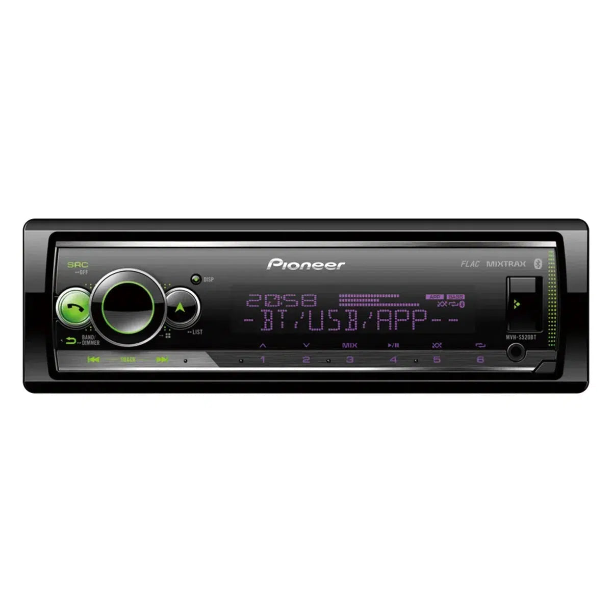 Pioneer-MVH-S520BT-1-DIN Autoradio-Masori.fr