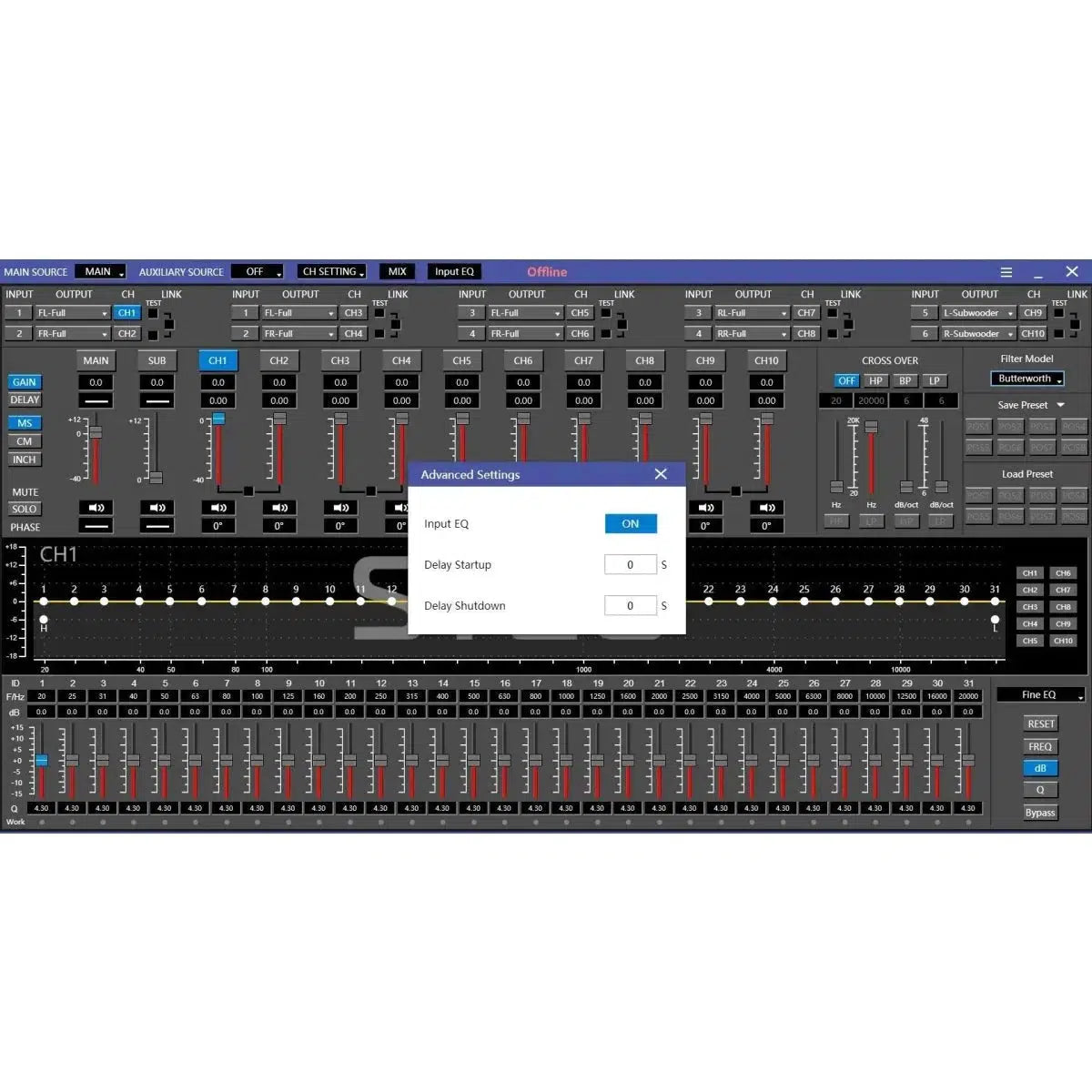 Steg-MDSP-10-8-canaux DSP-Amplificateur-Masori.fr