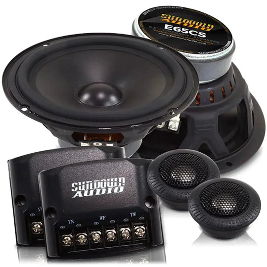 Sundown Audio-E-6.5CS-6.5" (16,5cm) Set de haut-parleurs-Masori.fr