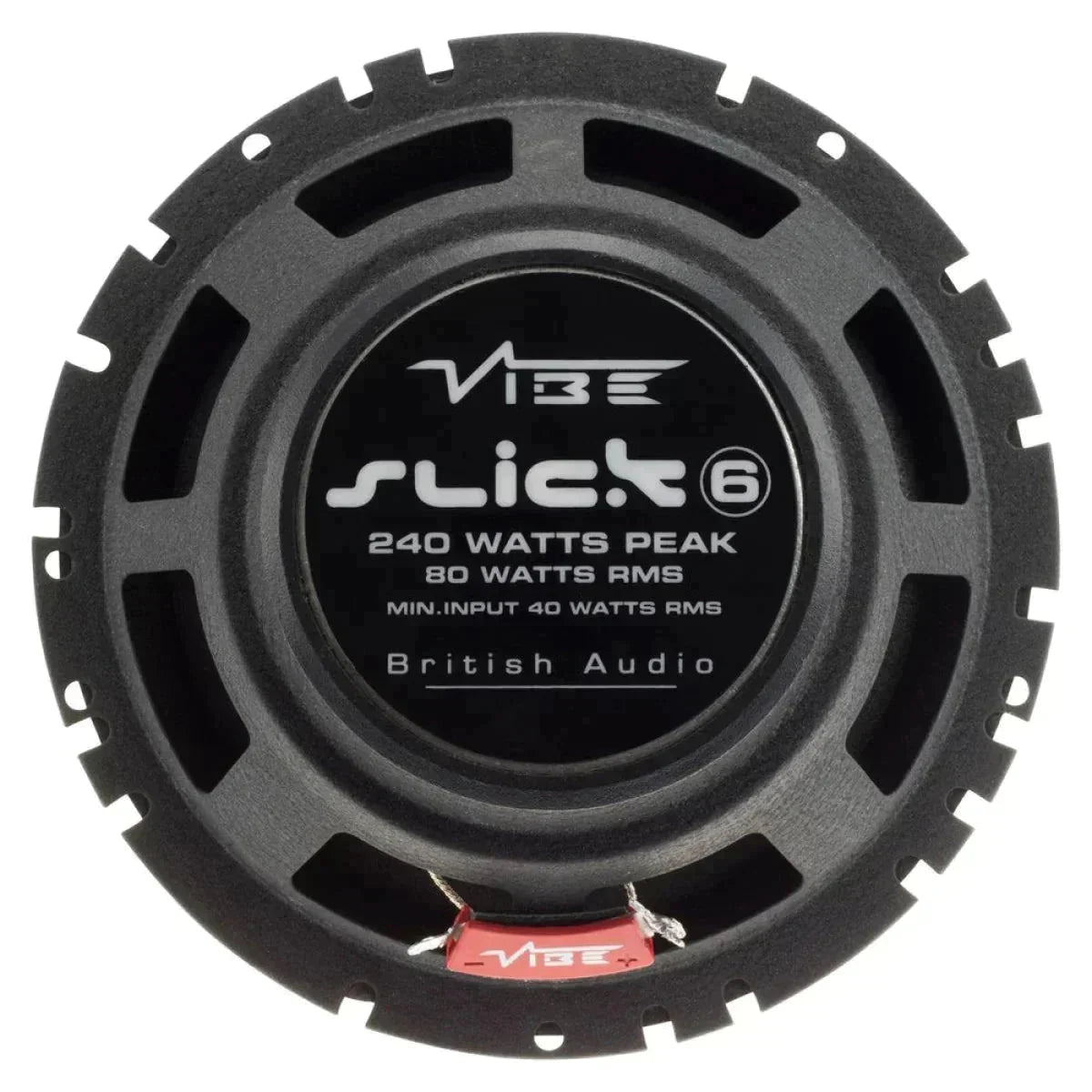 Vibe Audio-Slick 6-V7 (B-Ware)-6.5" (16,5cm) Haut-parleur coaxial-Masori.fr