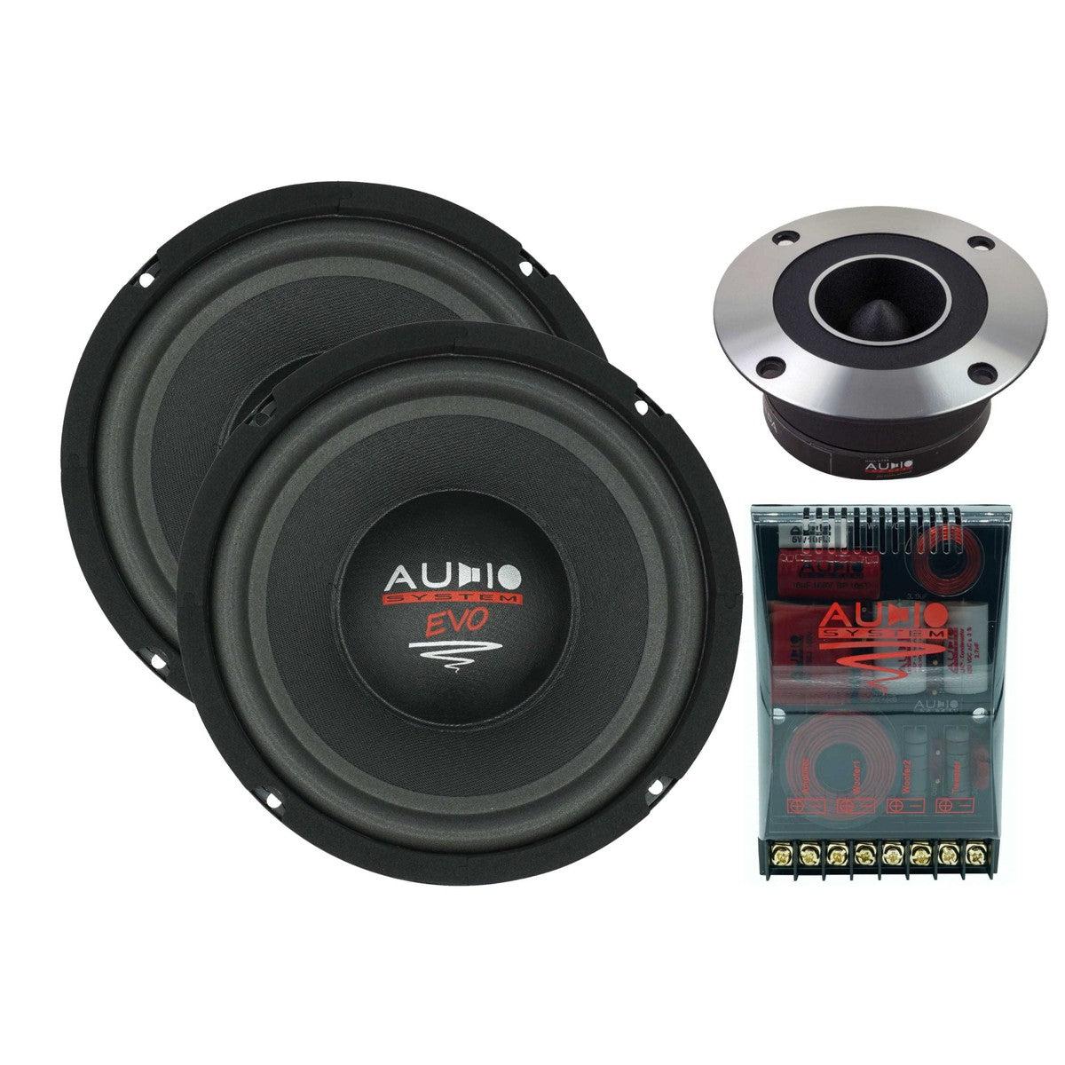 Système audio-X-ION X 200-4 FL FREEAIR EVO 2-8" (20cm) Set d'enceintes-Masori.fr