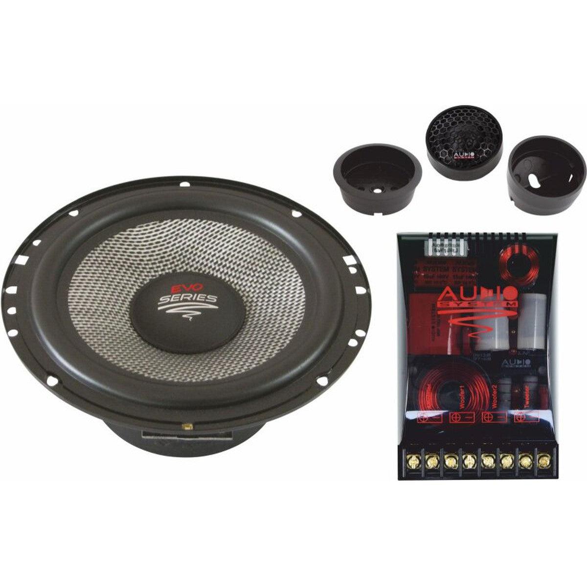 Système audio-X-ION X 165 Evo 2-6.5" (16,5cm) Set de haut-parleurs-Masori.fr