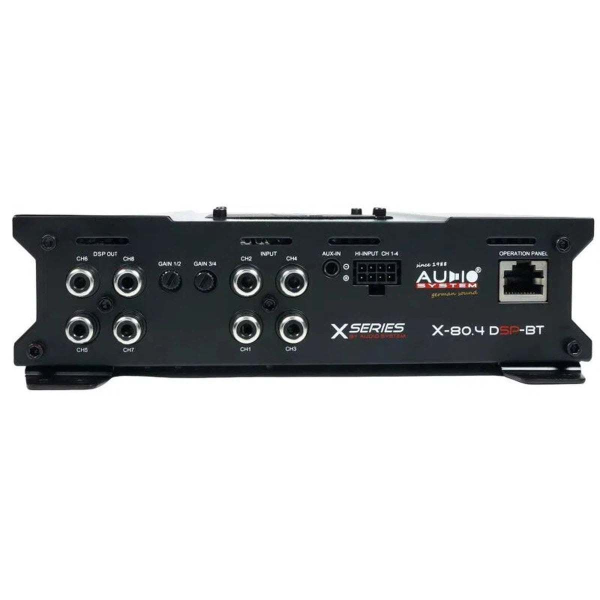 Système audio-X-80.4 DSP BT-4 canaux Amplificateur DSP-Masori.fr