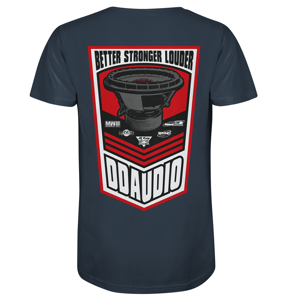 DD Audio-Better Stronger Louder Shirt-T-Shirt-Masori.de