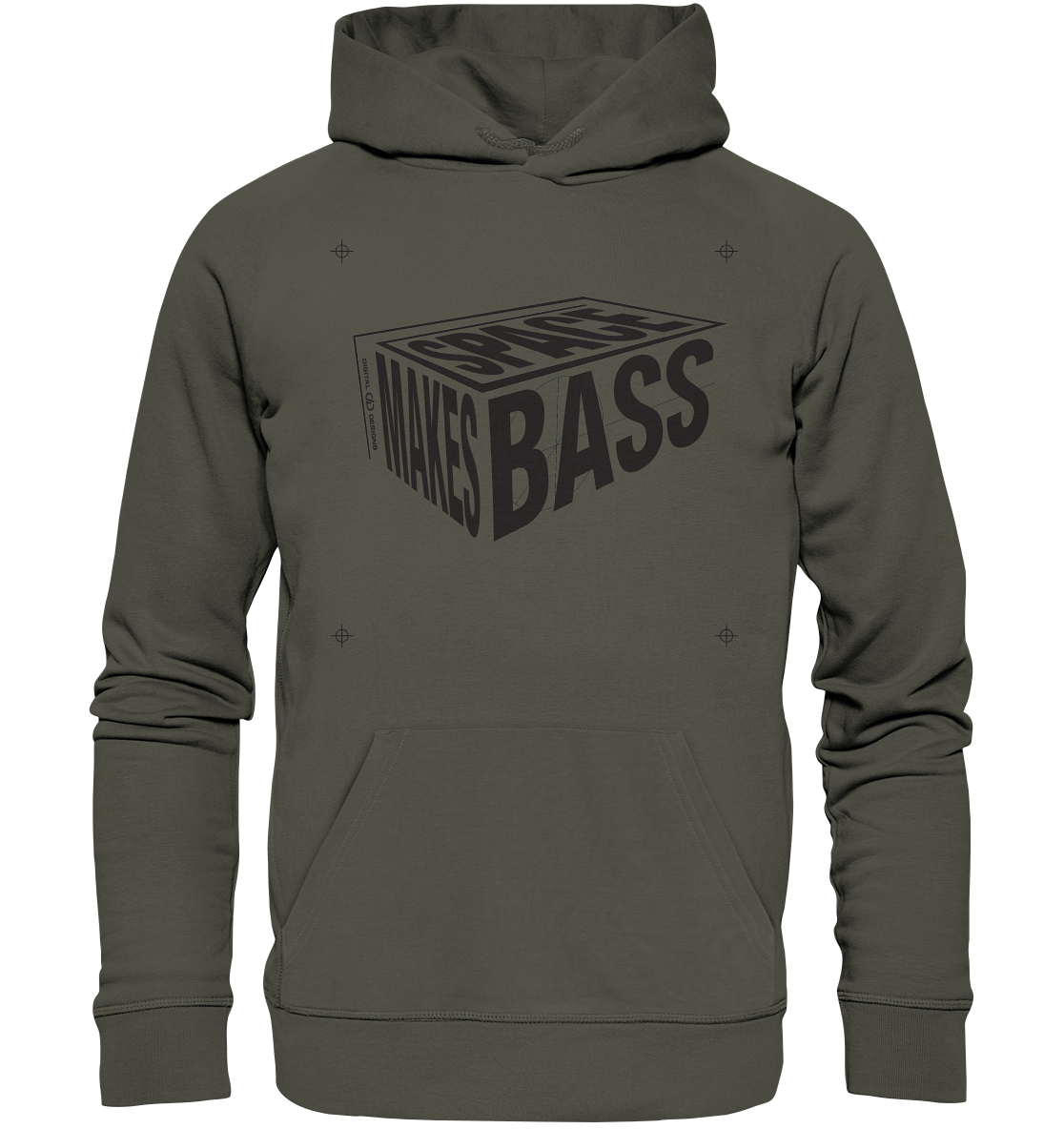 Space makes Bass Hoodie