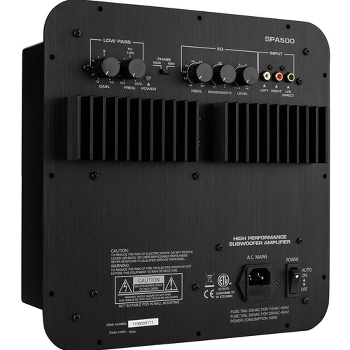 Dayton Audio-SPA500-1-Kanal Verstärker-Masori.de