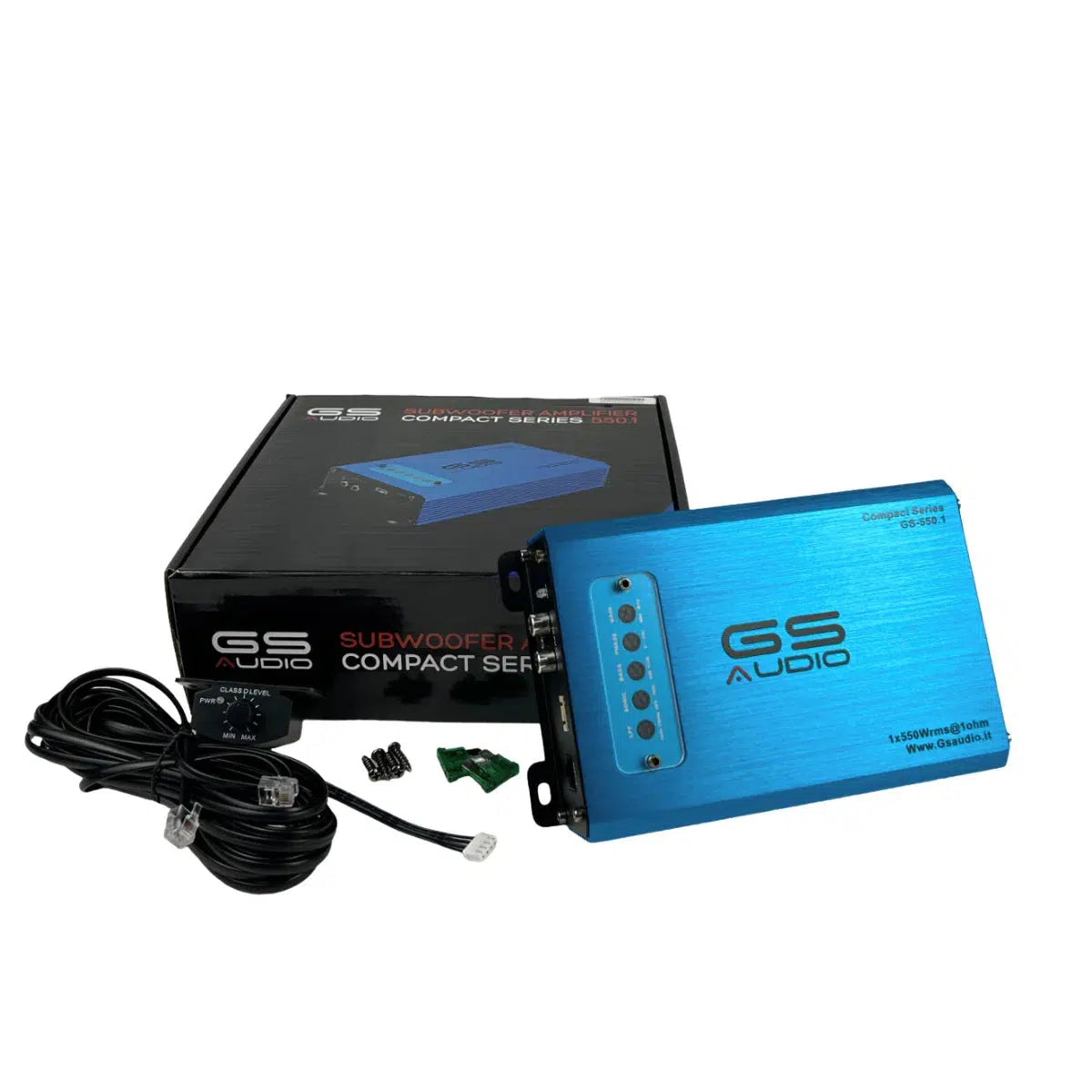 GS Audio-CompactT SQ GS-550.1CMP-1-Kanal Verstärker-Masori.de