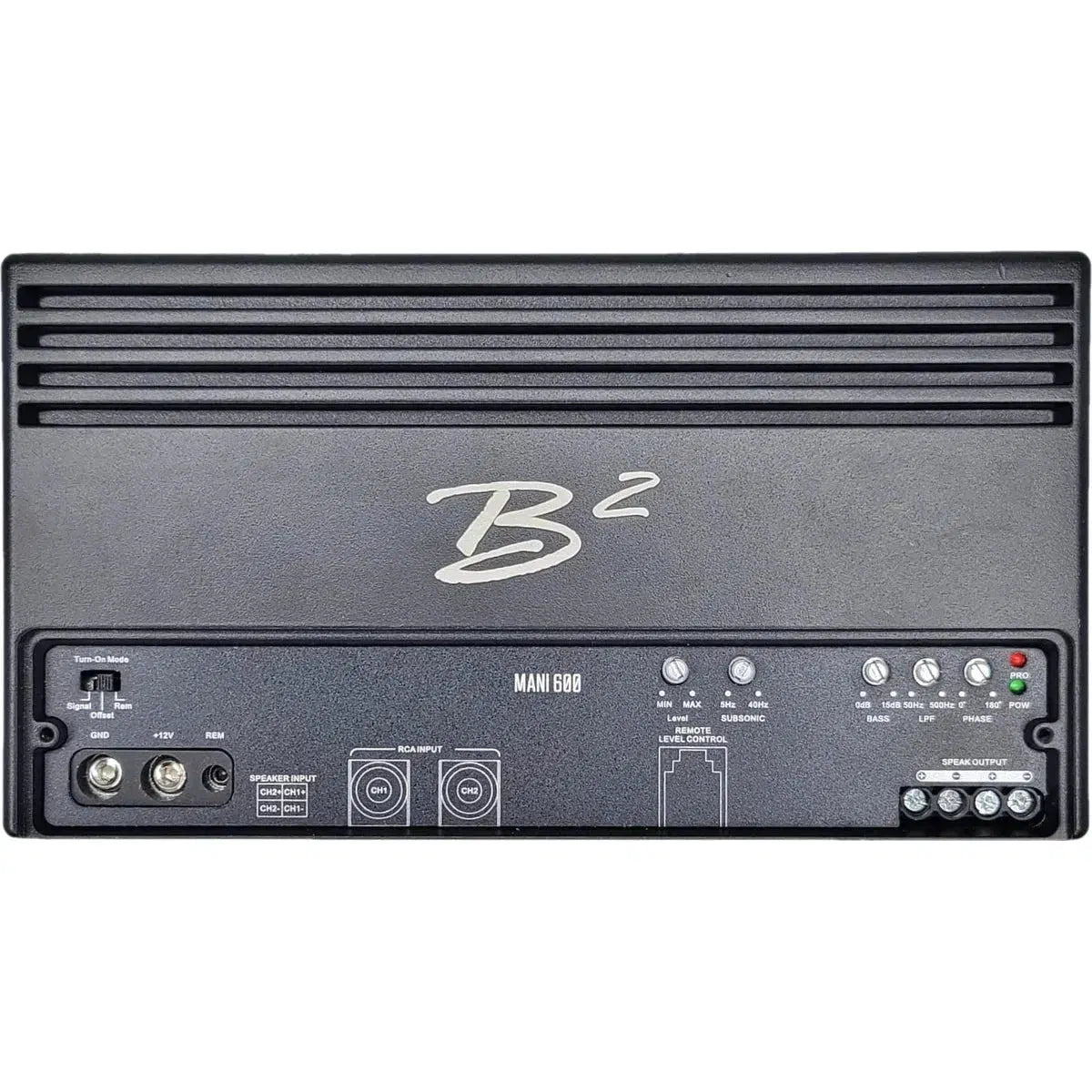 B2 Audio-Mani 600.1-1-Kanal Verstärker-Masori.de