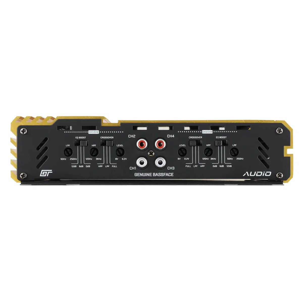 Bassface-GT Audio GT-100/x4AB-4-Kanal Verstärker-Masori.de