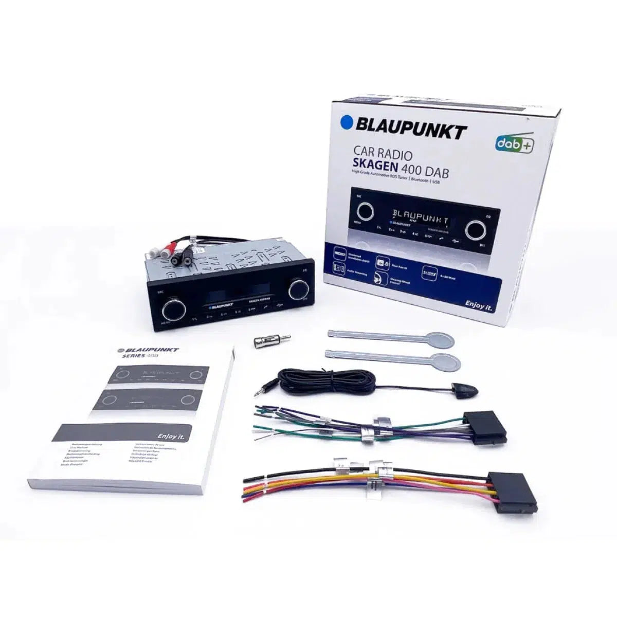 Autoradio Blaupunkt-Skagen 400 DAB BT-1-DIN - Masori.de