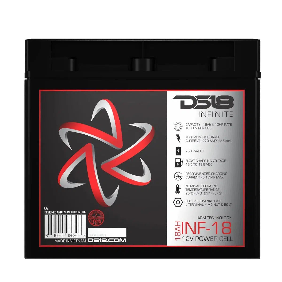 DS18-INF-18-AGM Batterie-Masori.de