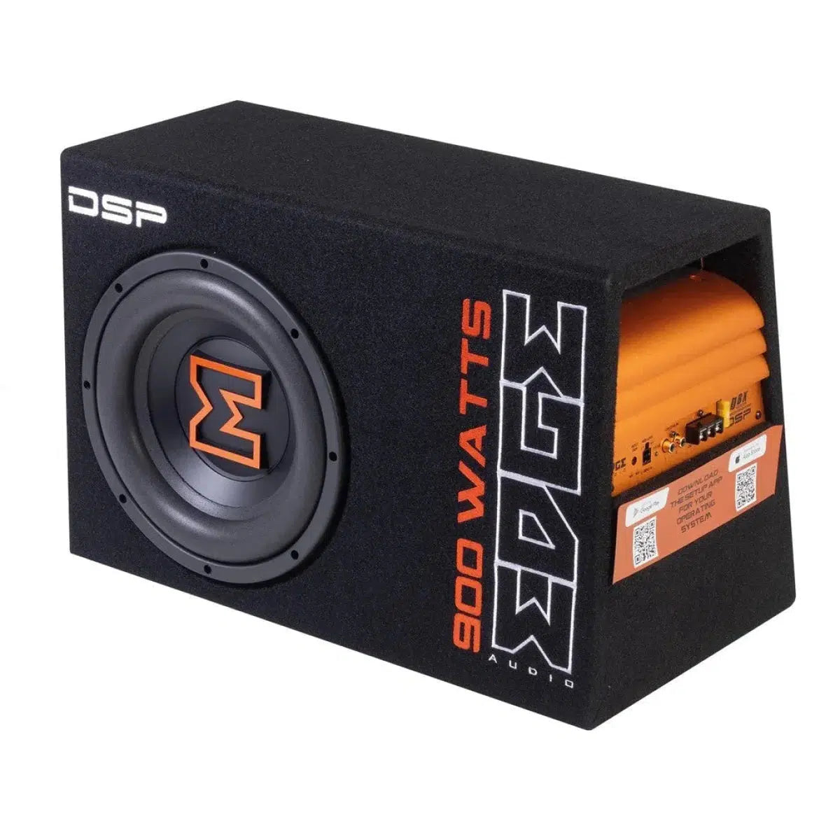 Edge Car Audio-DBX EDBX10ADSP-E3-10" (25cm) Aktiv-Gehäusesubwoofer-Masori.de