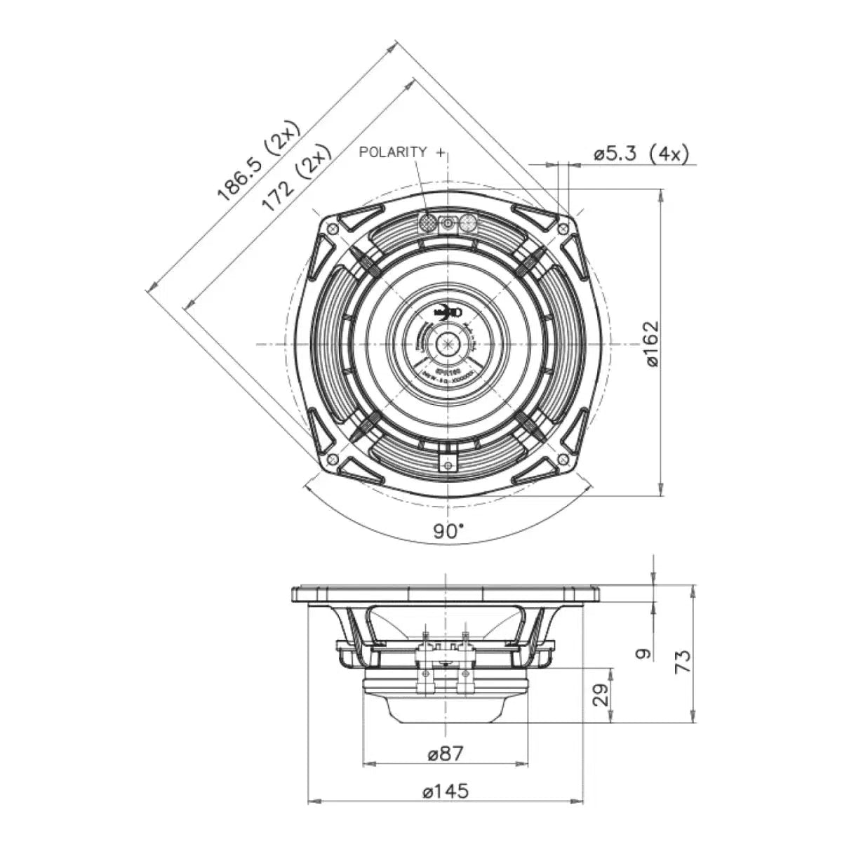 FaitalPro-6RS140-6.5" (16,5cm) Tiefmitteltöner-Masori.de