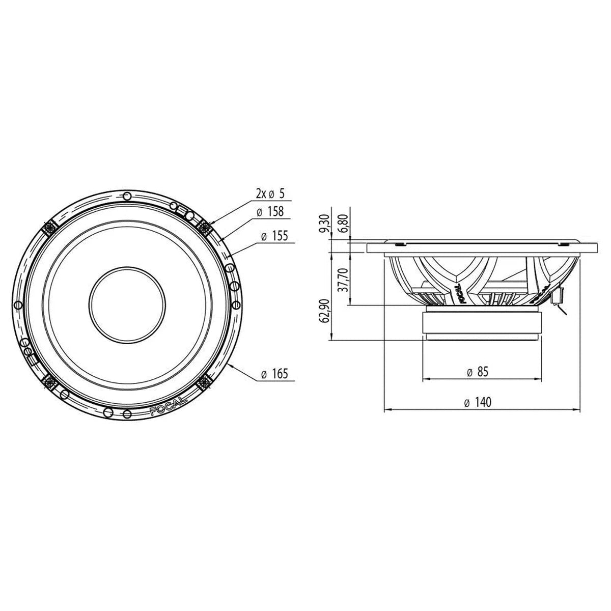 Focal-Access 165AS3-6.5" (16,5cm) Lautsprecherset-Masori.de