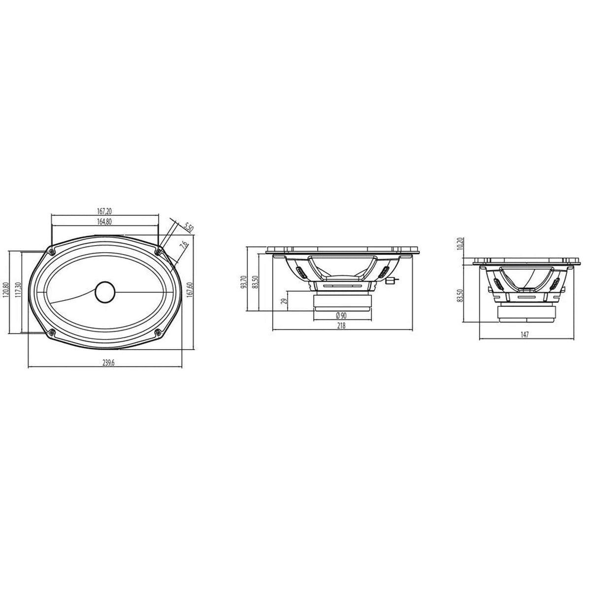 Focal-Universal ISU690-6"x9" Lautsprecherset-Masori.de