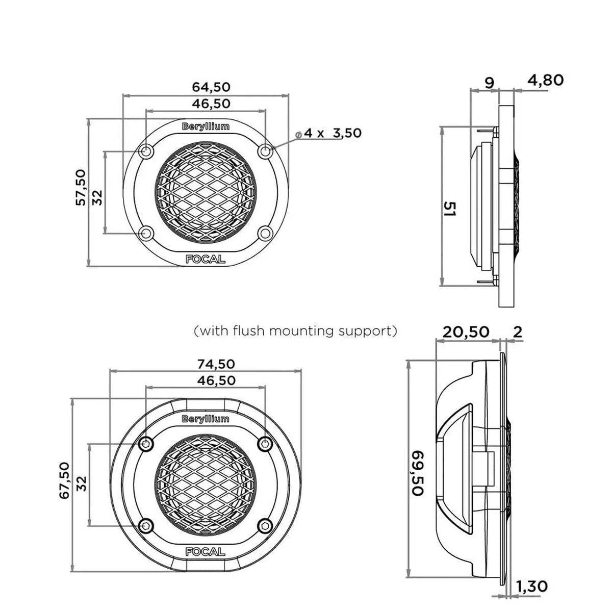 Focal-Utopia M TBM-Kalotten-Hochtöner-Masori.de