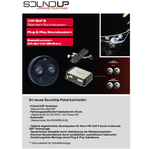 Gladen-Sound Up VW G8 Entry-VW-Komplettset-Masori.de