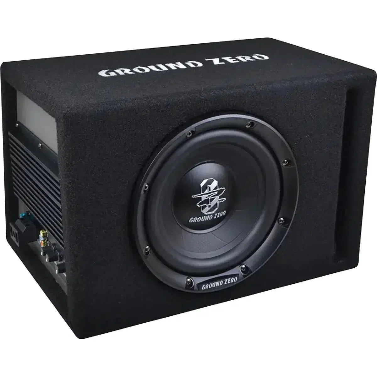 Ground Zero-Iridium GZIB 20BR-ACT-8" (20cm) Aktiv-Gehäusesubwoofer-Masori.de