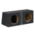 Cabina per subwoofer Masori-B1035Sx2-10" (25cm)-Masori.de