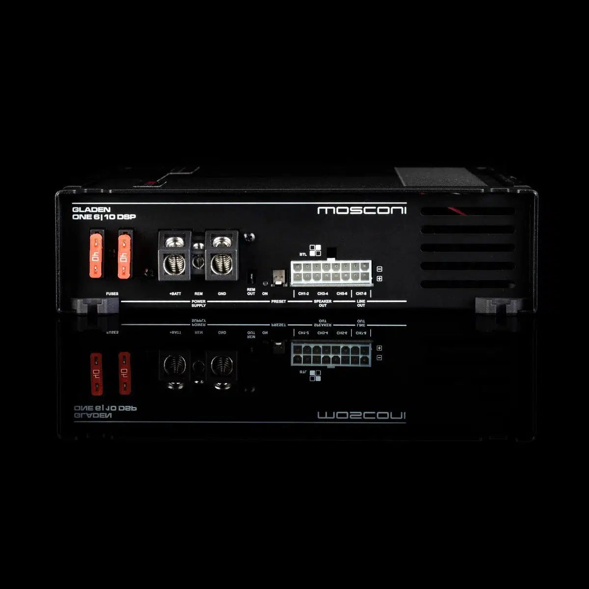 Gladen-Mosconi ONE 6|10 DSP-6-Kanal DSP-Verstärker-Masori.de