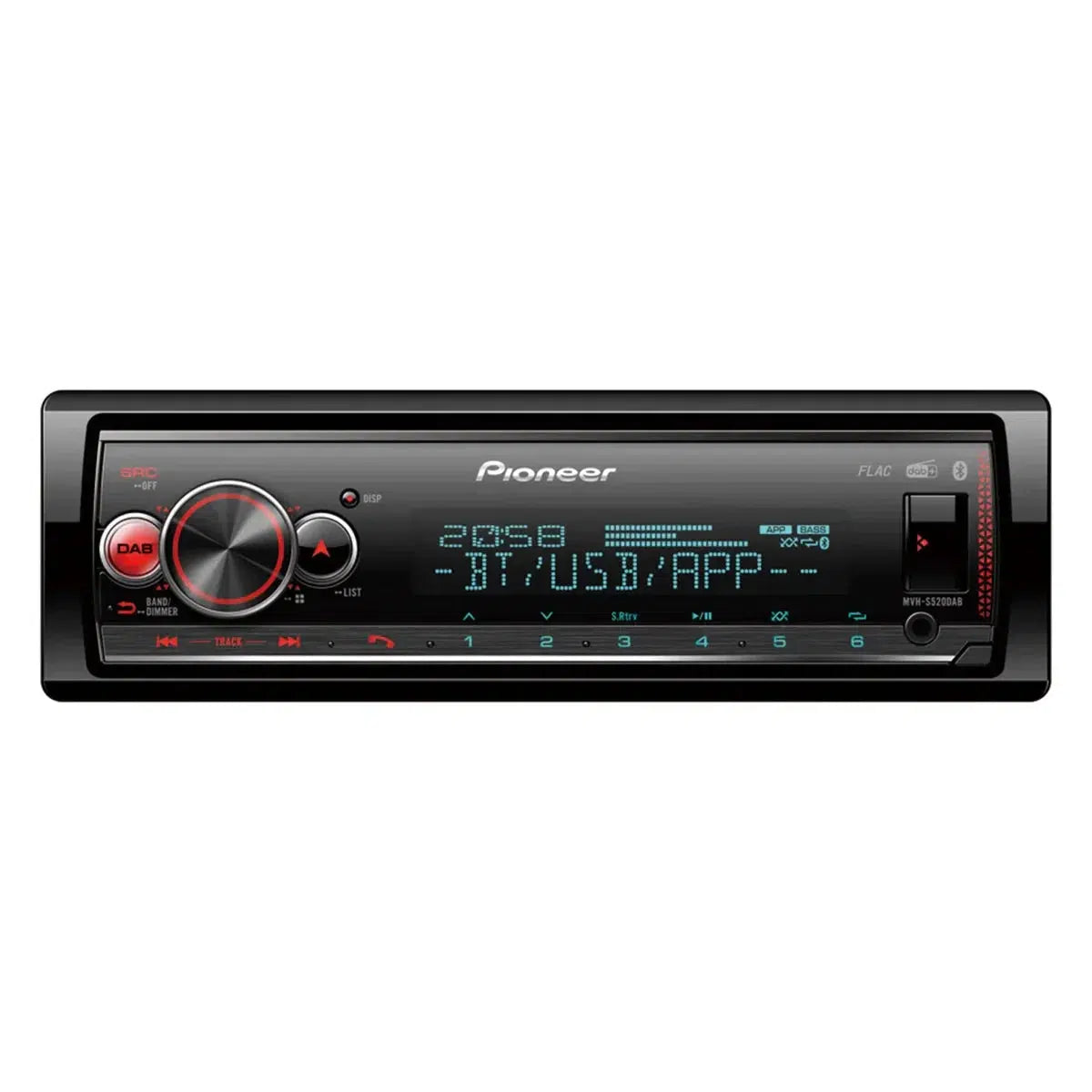 Pioneer-MVH-S520DAB-1-DIN Autoradio-Masori.de