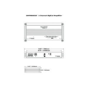 Cerwin Vega-RPM Stroker SRPM1000.1D-Amplificatore a 1 canale-Masori.de