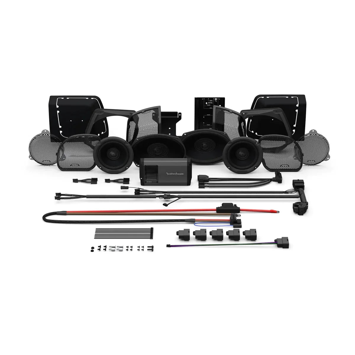 Rockford Fosgate-HD14-STG3-Harley-Davidson Motorrad-Komplettset-Masori.de