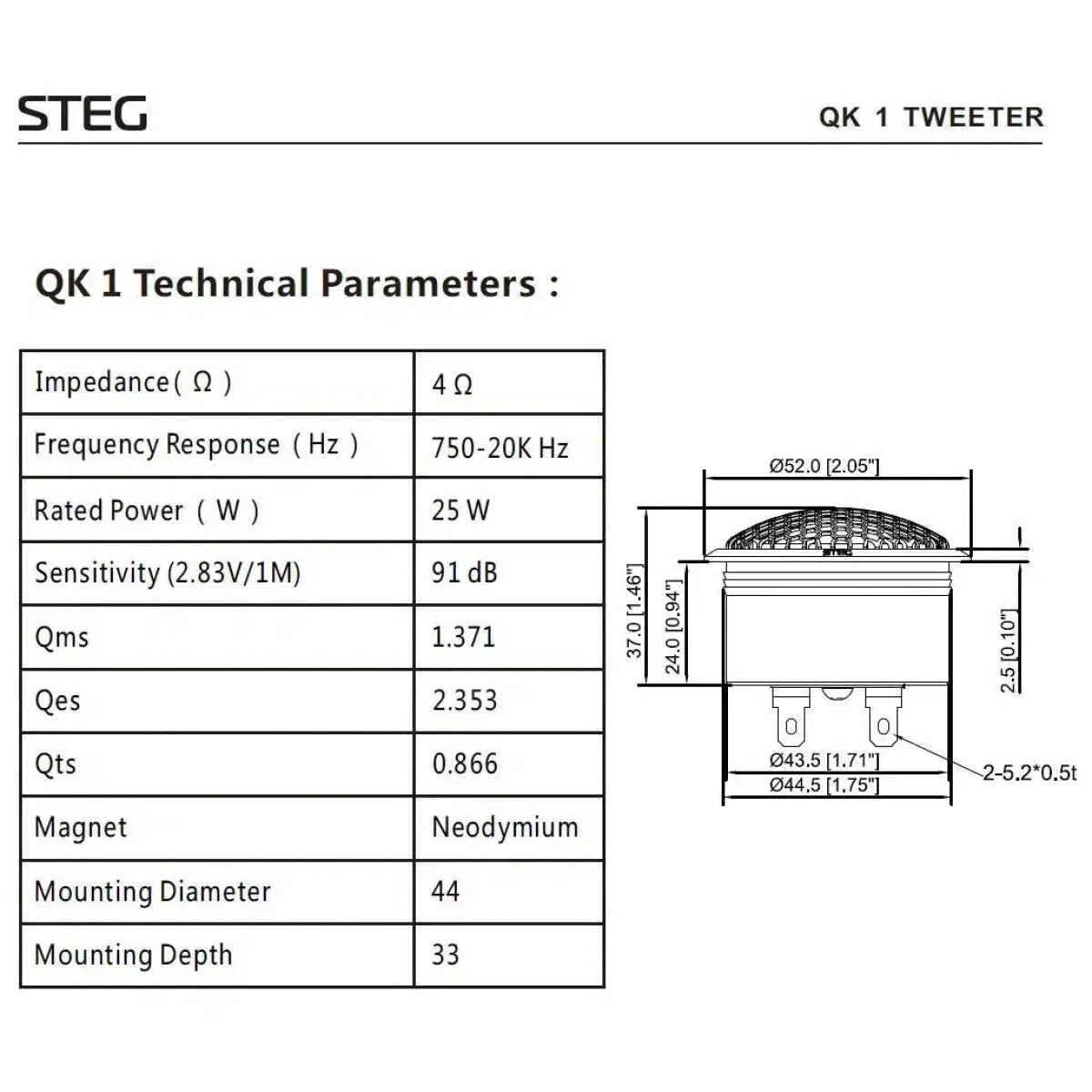 Steg-QK1-Kalotten-Hochtöner-Masori.de