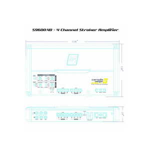 Cerwin Vega-Stroker S9600.4D - Amplificatore a 4 canali - Masori.de